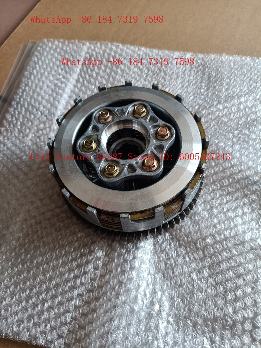 Motorcycle Clutch - Motorrad-Motorenteile CG250 Kupplungsbaugruppe 6 Säulen 6-teilige
