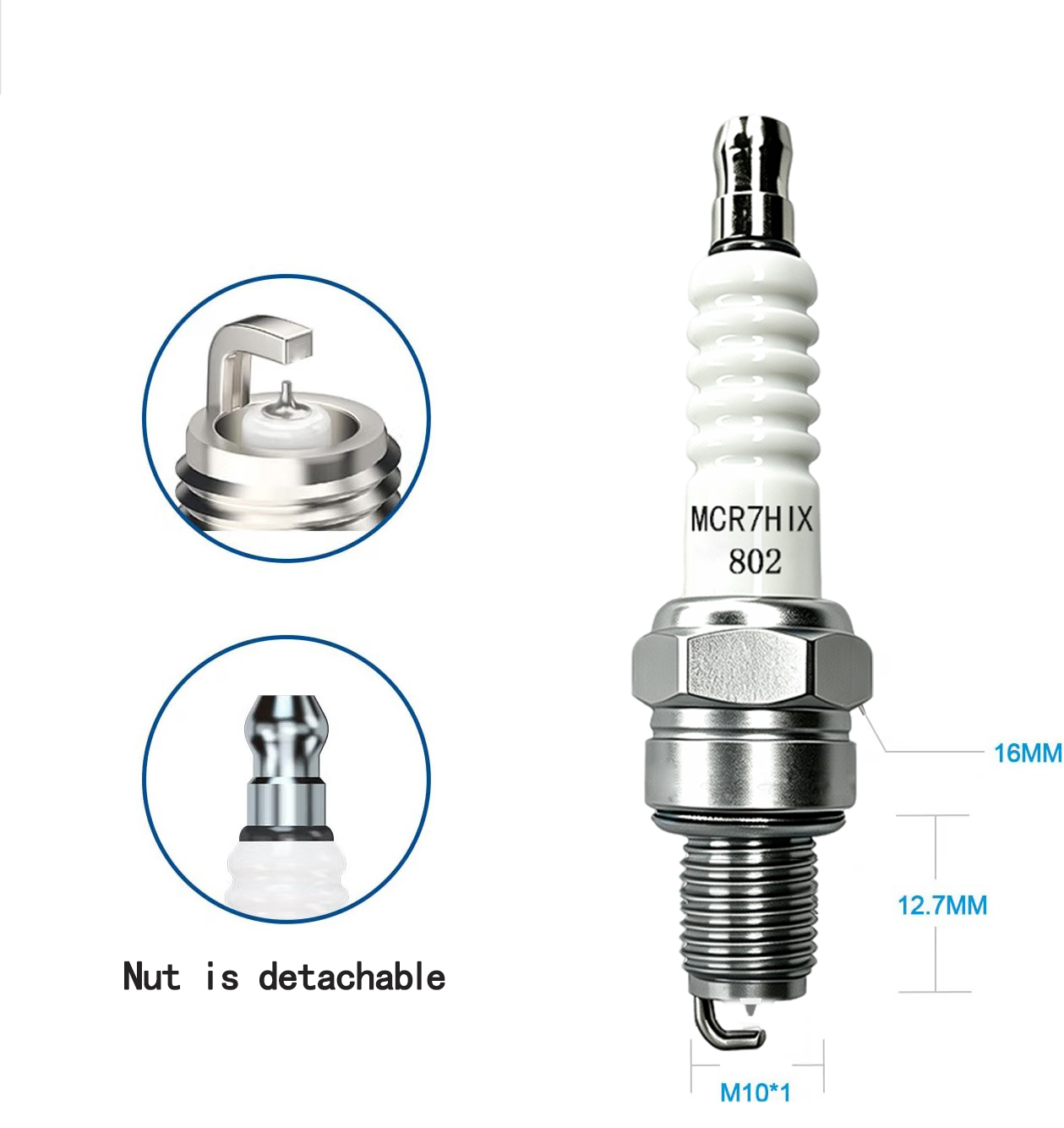 1-4 Stück Original Gute AN Iri – Motorcycle Spark Plug Bewertung und Preis