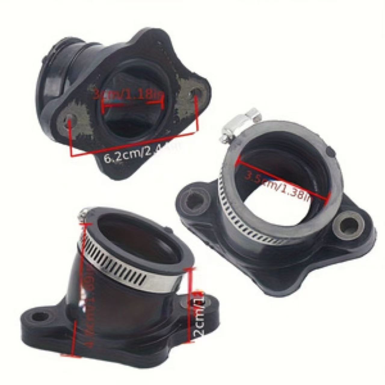 Vergaser-Ansaugstutzen 30MM Er – Motorcycle Engine Parts Bewertung und Preis